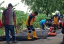 Pemeliharaan Jalan, Dinas SDABMBK Perbaiki Tiga Titik Jalan di Sukakarya Bekasi