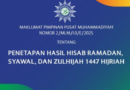 Maklumat PP Muhammadiyah Tentang Penetapan Hasil Hisab Ramadan, Syawal, dan Zulhijah 1447 H Maklumat PP Muhammadiyah Tentang Penetapan Hasil Hisab Ramadan, Syawal, dan Zulhijah 1447 H
