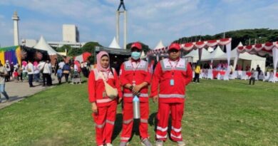 PMI DKI Jakarta Hadir Berikan Layanan Kesehatan Dalam Perhelatan Lebaran Betawi 2026