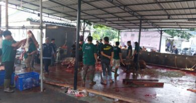 Pelaksanaan Pemotongan Hewan Kurban di Masjid Cut Meutia Berjalan Tertib