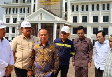 Kunjungan Kerja Kepala Kejaksaan Tinggi DK Jakarta Progres Pembangunan Gedung Kantor Kejari Jakarta Utara
