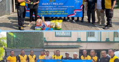 Polsek Tanjung Priok Peringati Hari Bhayangkara Ke-80 Tahun 2026 dengan Bakti Religi
