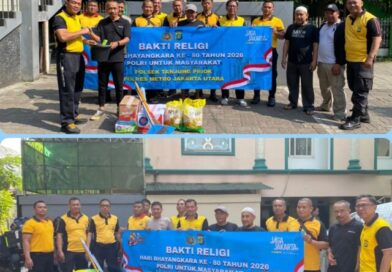 Polsek Tanjung Priok Peringati Hari Bhayangkara Ke-80 Tahun 2026 dengan Bakti Religi