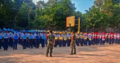 Babinsa Koramil 1904/Campaka Berikan Materi Wawasan Kebangsaan dan Bela Negara pada Kegiatan MPLS SMK Negeri 1 Cibatu