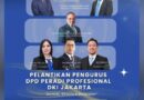 DPD PERADI Profesional Jakarta Resmi Dilantik Usung Semangat Bermutu Beretika Dan Berkarakter