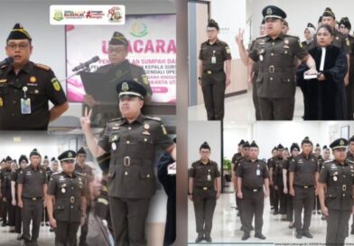 Kepala Kejari Jakarta Utara Lantik Kepala Subseksi Penyidikan dan Pengendalian Operasi Tipidsus