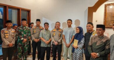 Kapolres Metro Depok Hadiri Doa Bersama untuk Keselamatan Jurnalis yang Hilang